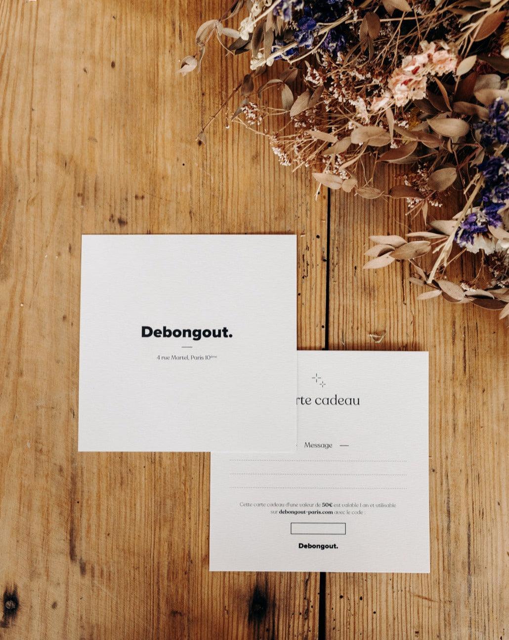 Carte Cadeau - Debongout