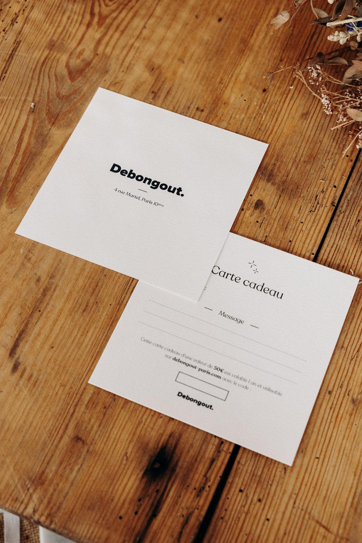 Carte Cadeau - Debongout