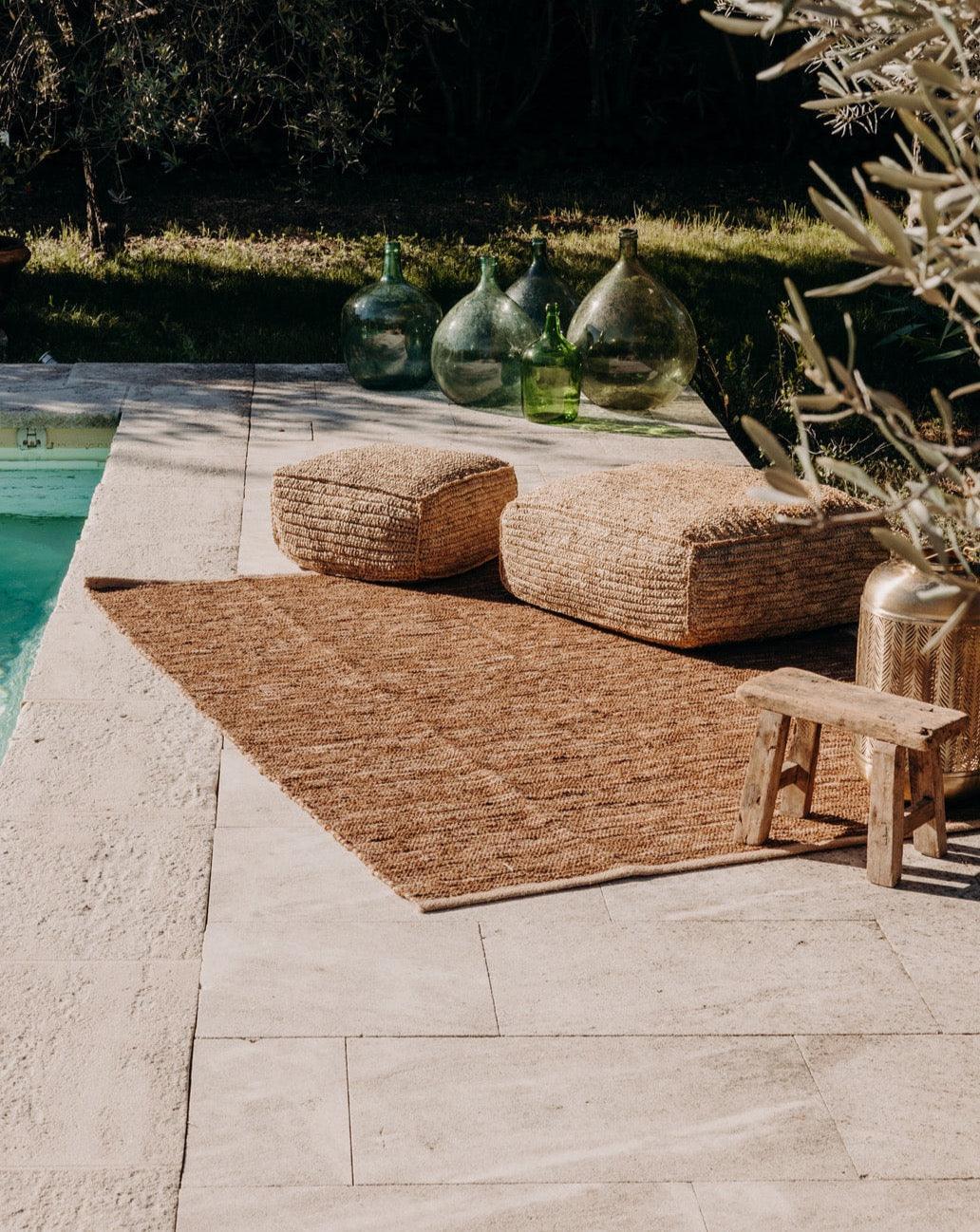 Georgio, le tapis en jute et coton - Debongout