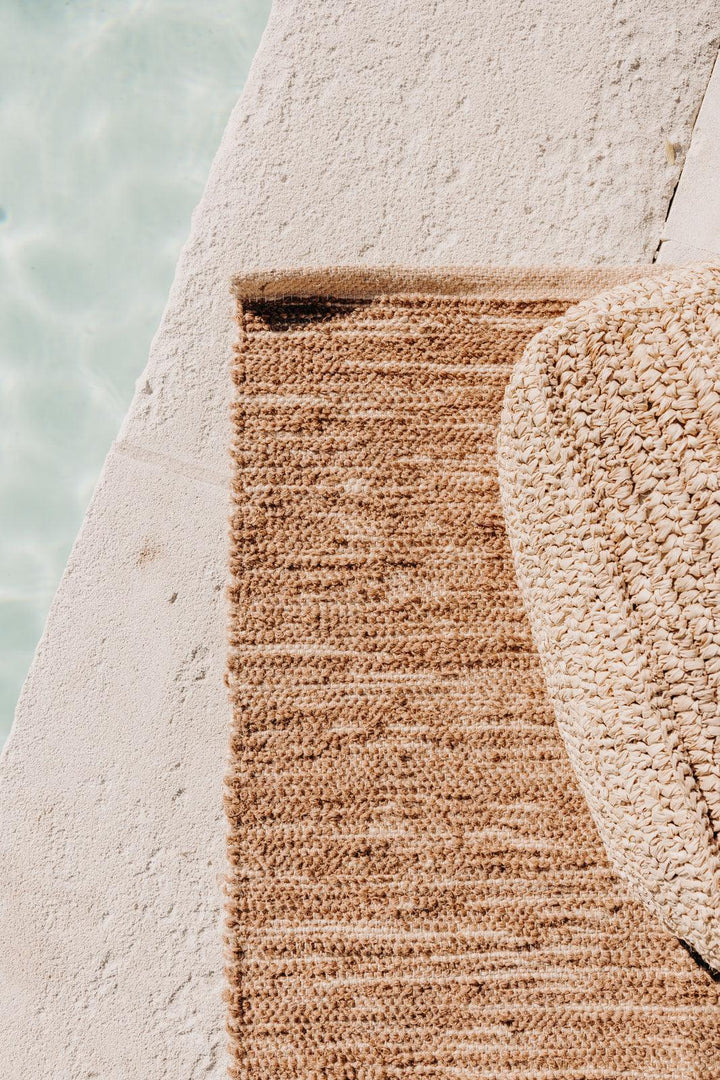 Georgio, le tapis en jute et coton - Debongout