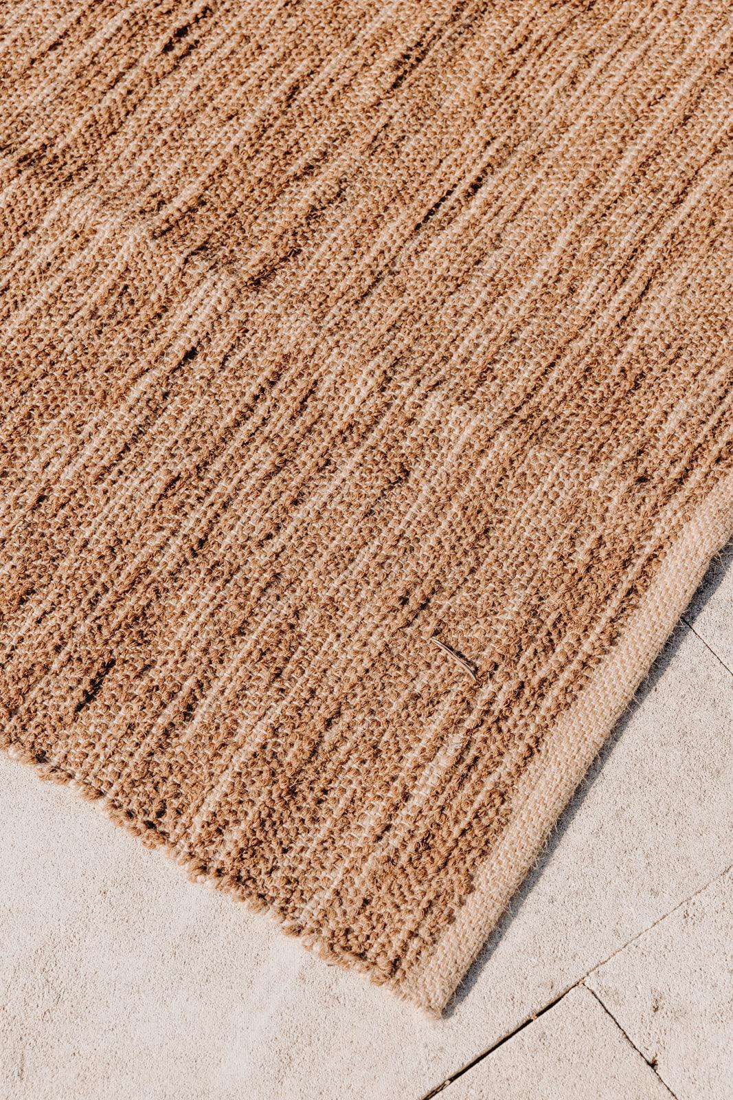 Georgio, le tapis en jute et coton - Debongout