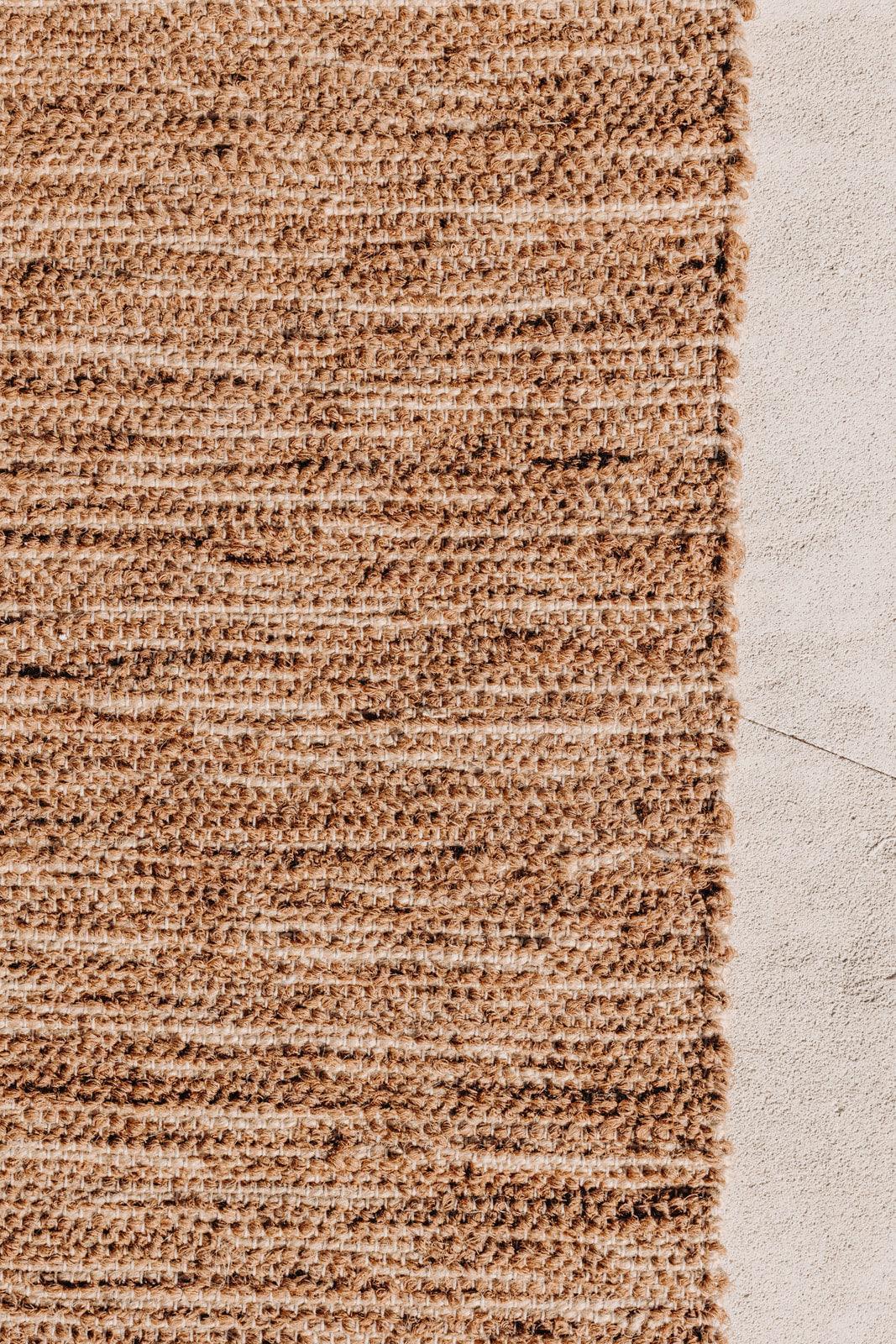 Georgio, le tapis en jute et coton - Debongout