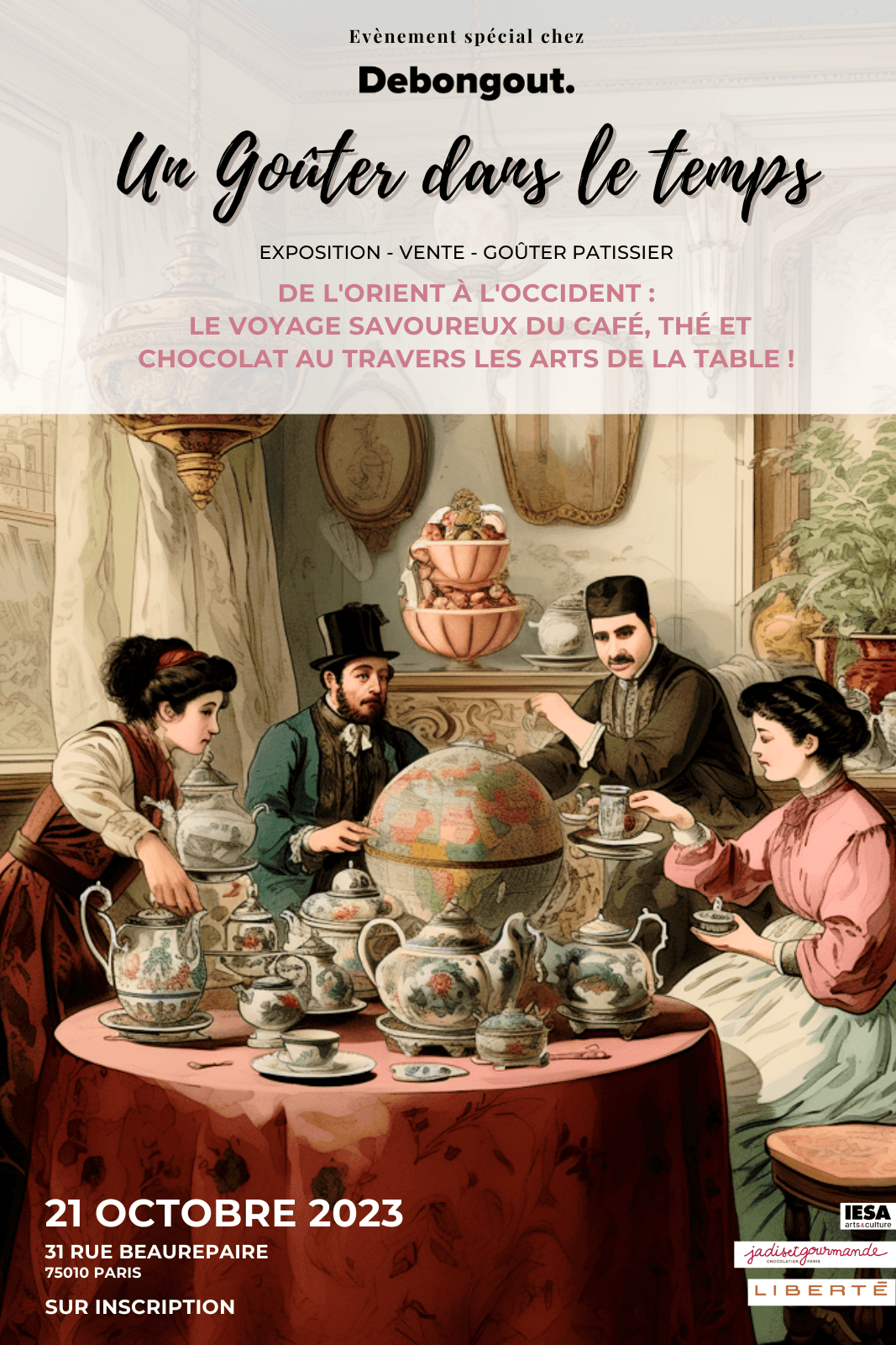 Un goûter dans le temps, notre évènement Debongout - Debongout