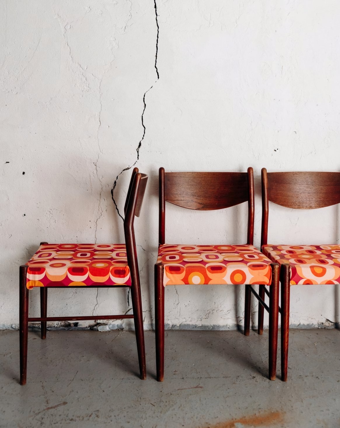 Our mottled seats
