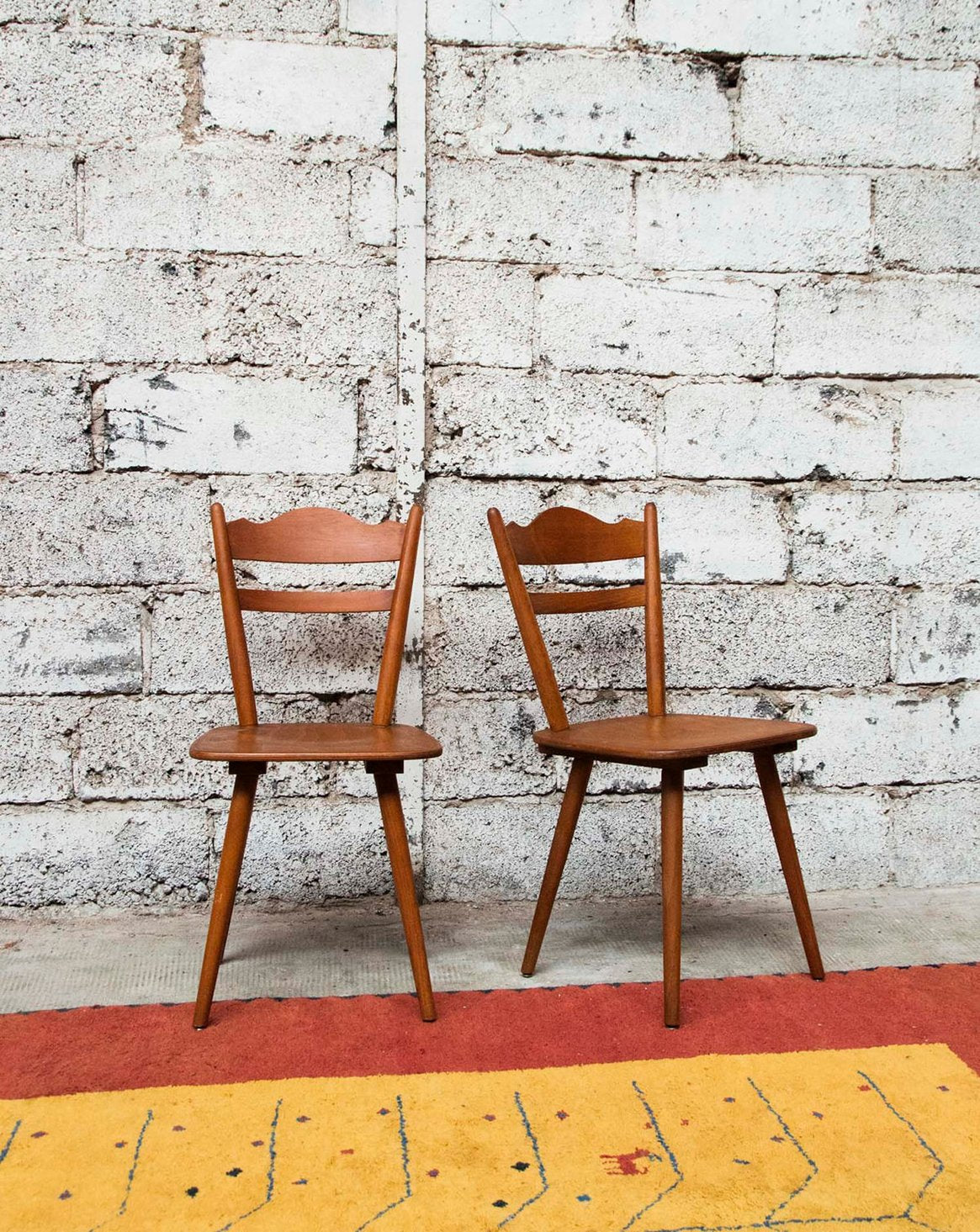 Our mottled seats