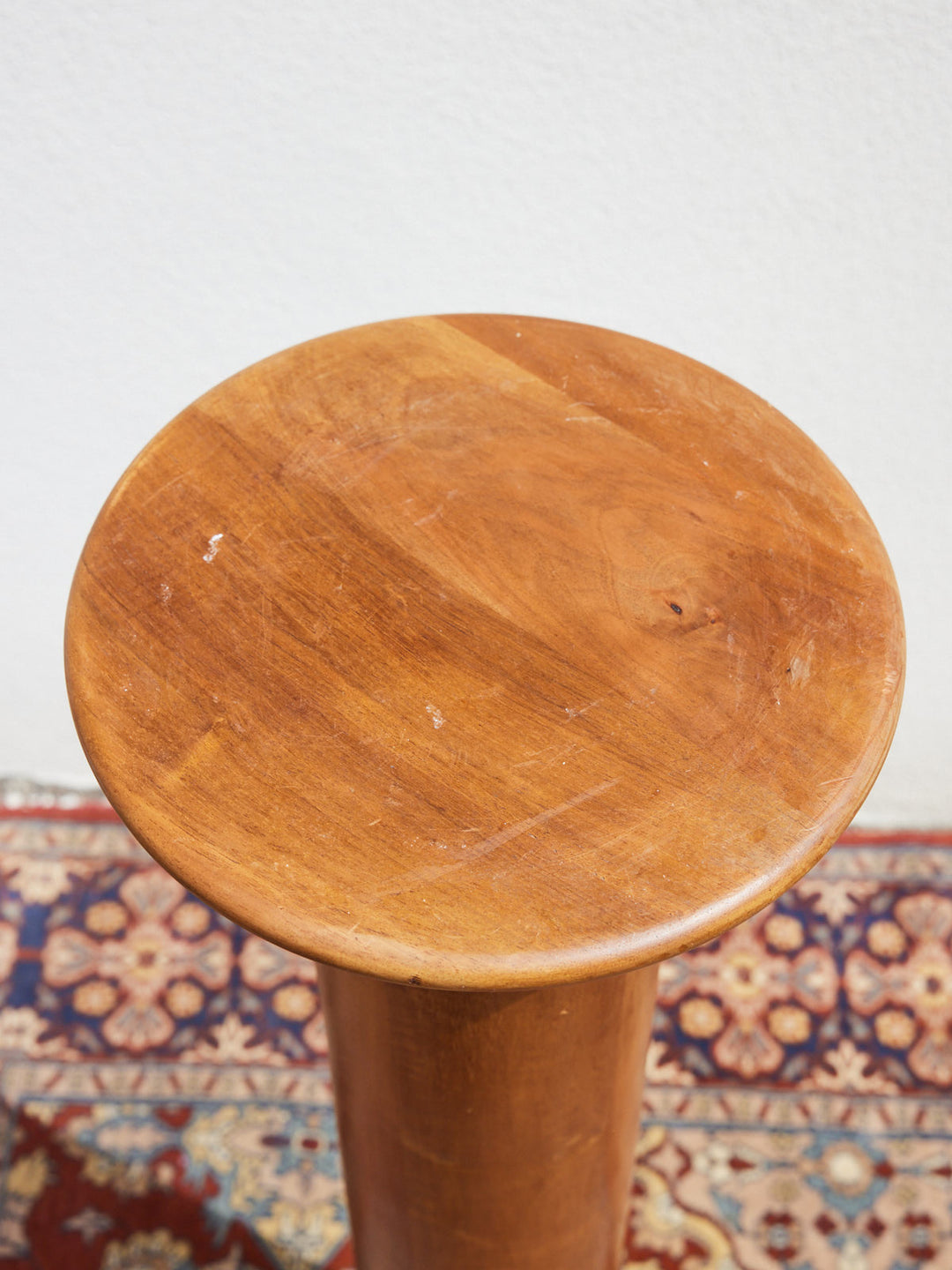 francine-table-appoint-bois-colonne-vintage-1407-6