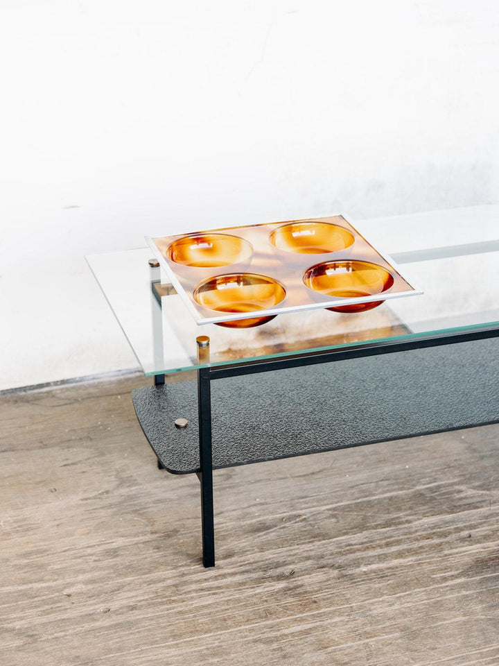 Donna, the glass coffee table N°40