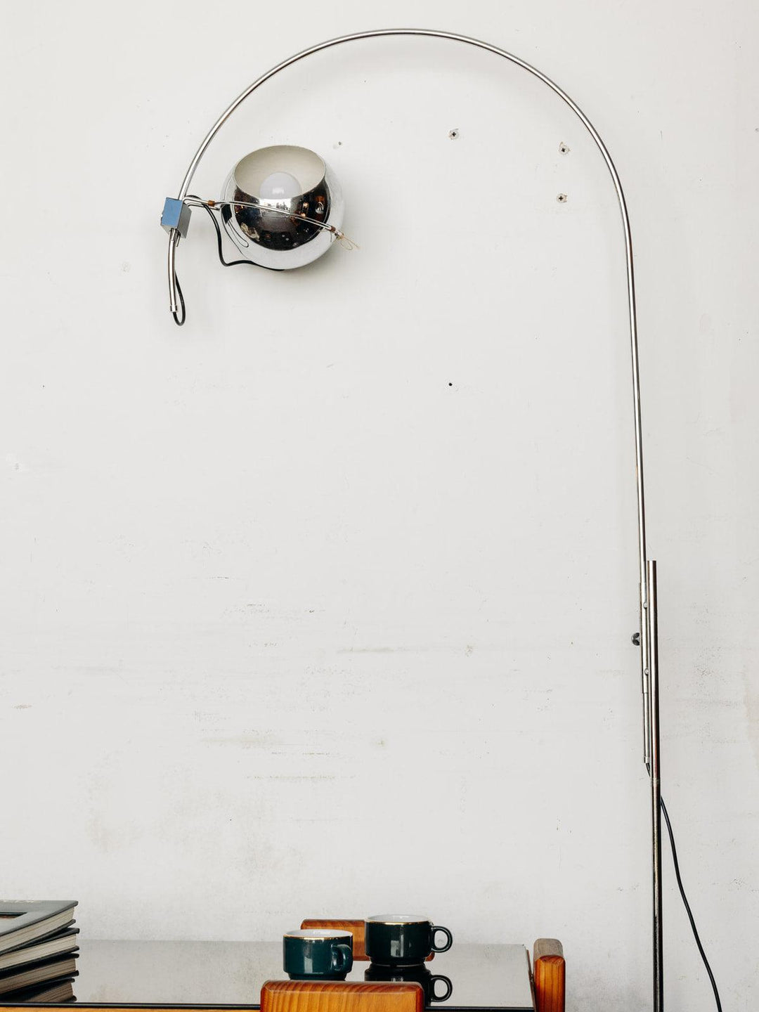 Julien, the chrome floor lamp N°6