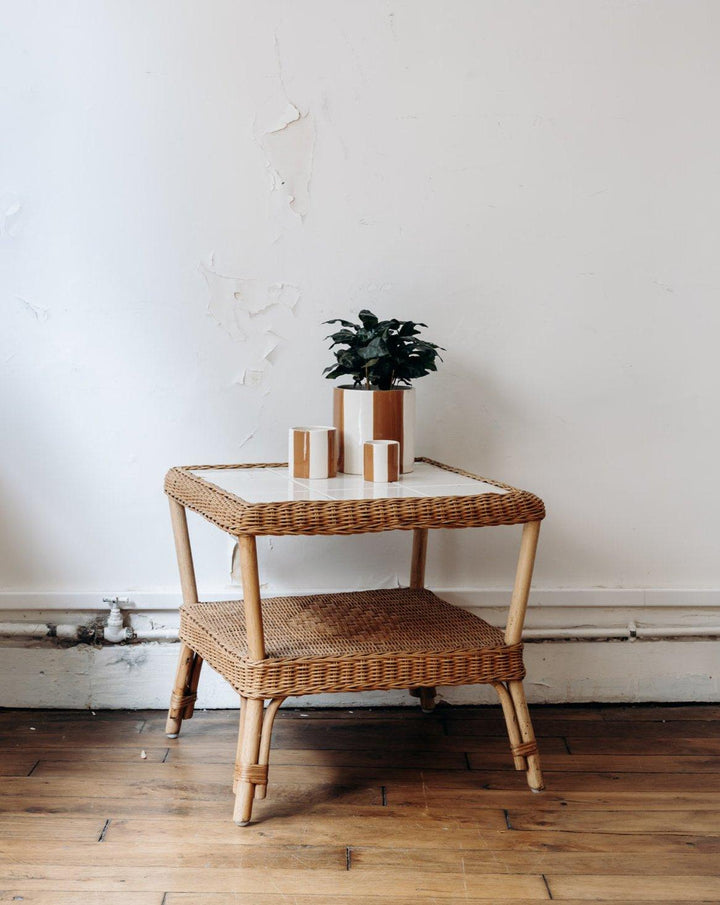 Nadine, the rattan coffee table N°24