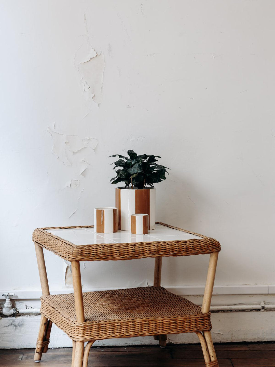 Nadine, the rattan coffee table N°24