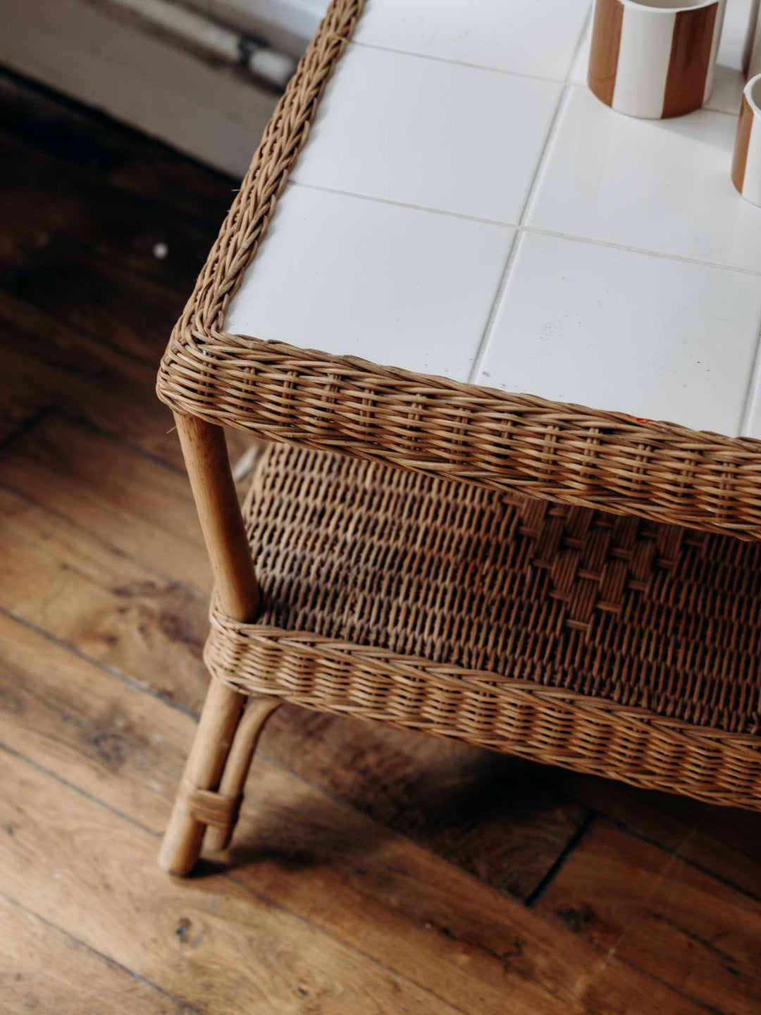 Nadine, the rattan coffee table N°24