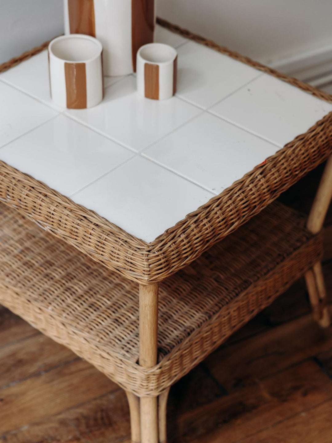 Nadine, the rattan coffee table N°24