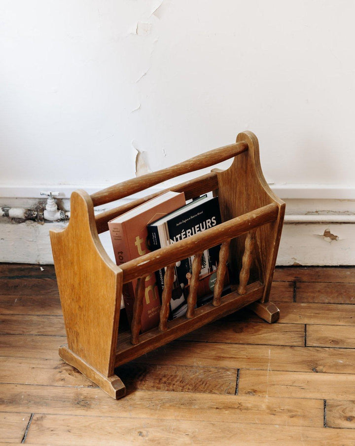 Désiré, the wooden magazine rack No. 4