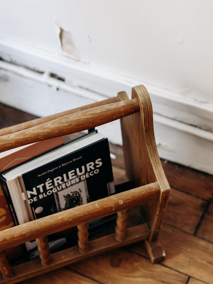 Désiré, the wooden magazine rack No. 4