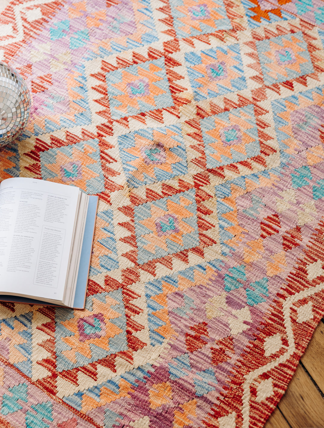 Eddy, the kilim rug N°171