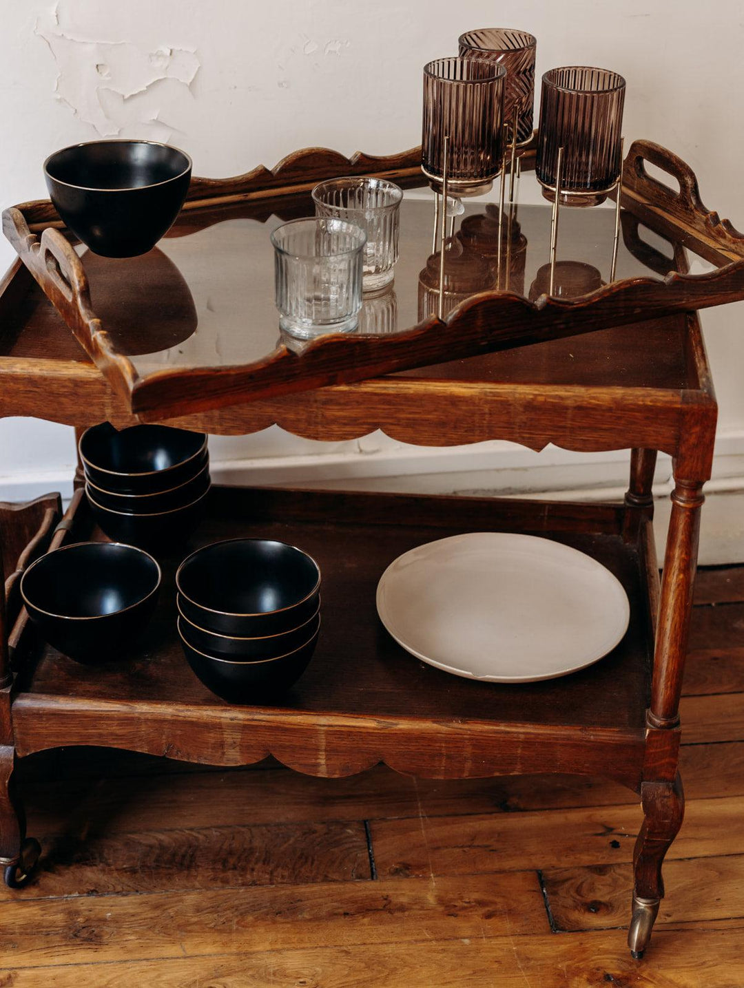 Henriette, the glass serving trolley No. 71