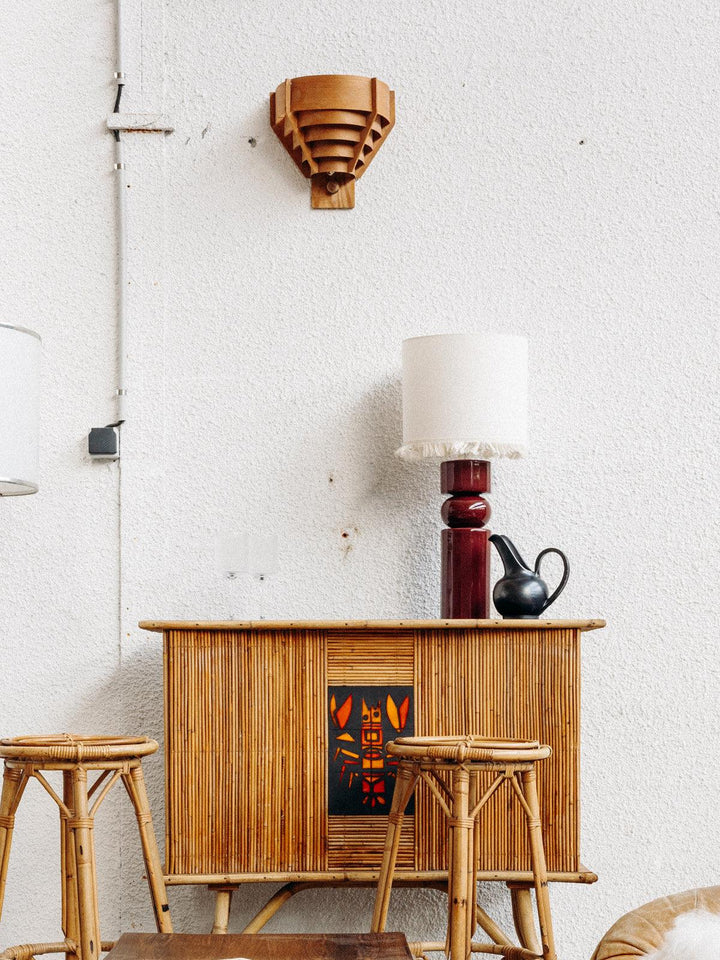 Bob, the rattan bar and stools No. 3