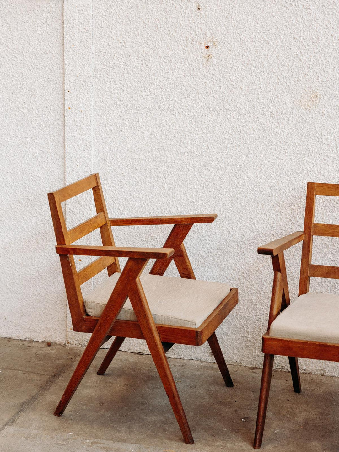 Alma, set of two Scandinavian chairs No. 27