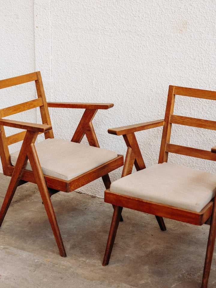 Alma, set of two Scandinavian chairs No. 27