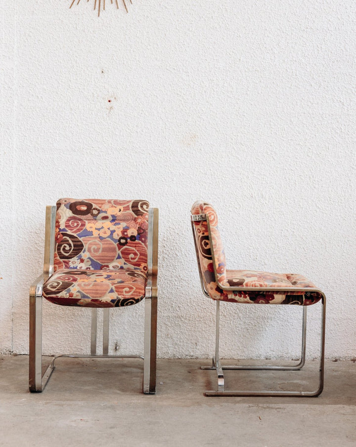 Diana, set of two metal chairs No. 33