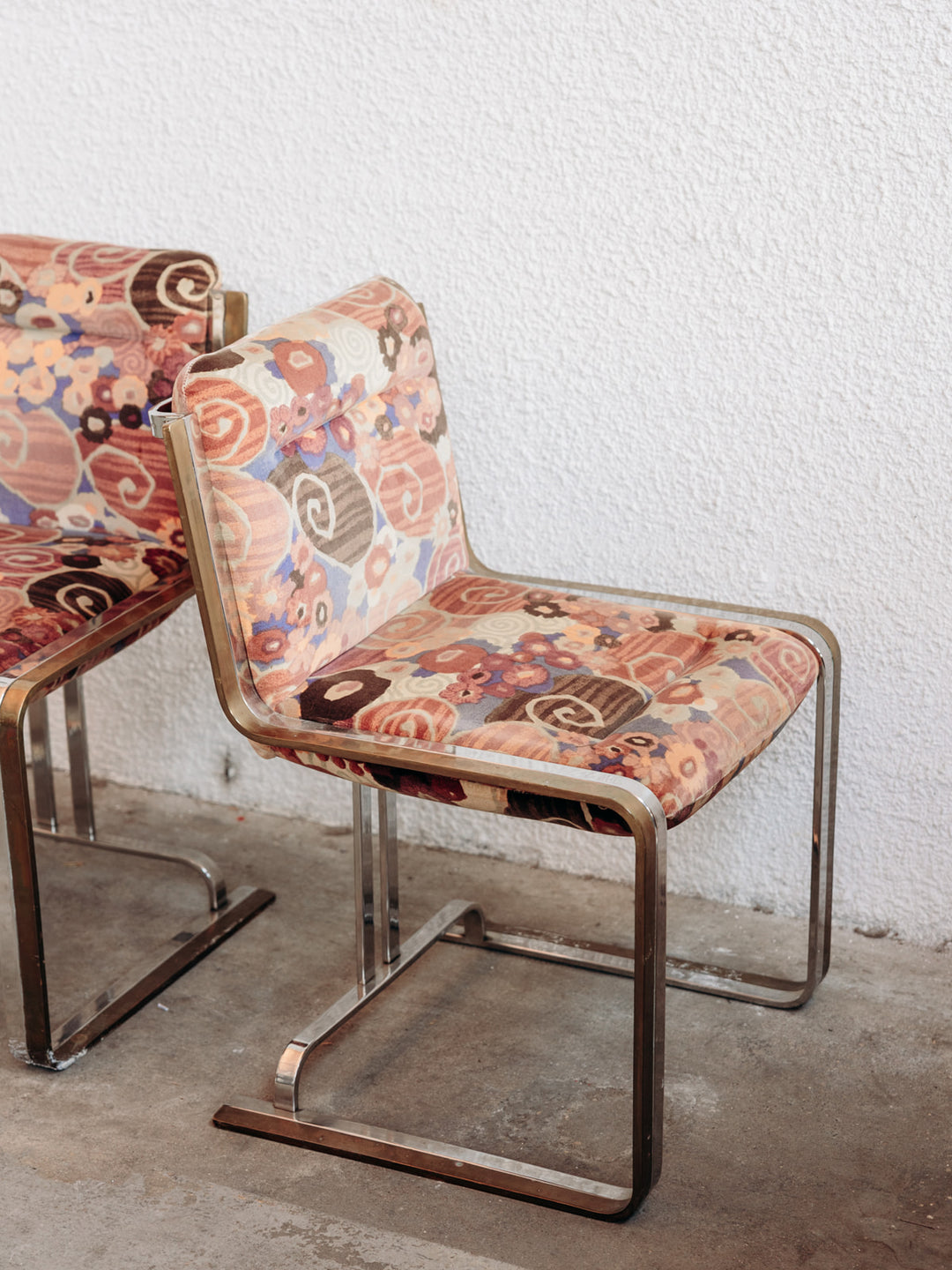 Diana, set of two metal chairs No. 33