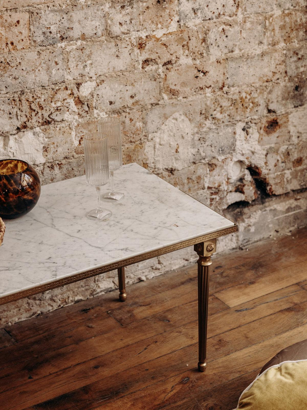 Pénélope, la table basse en marbre N°27 - Debongout