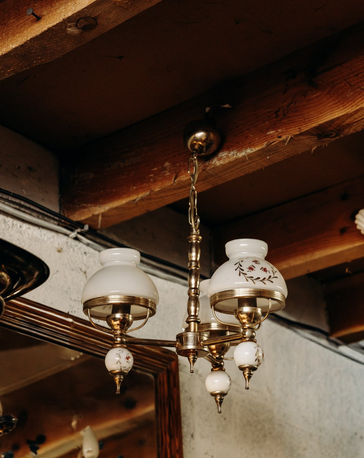 Our vintage lighting