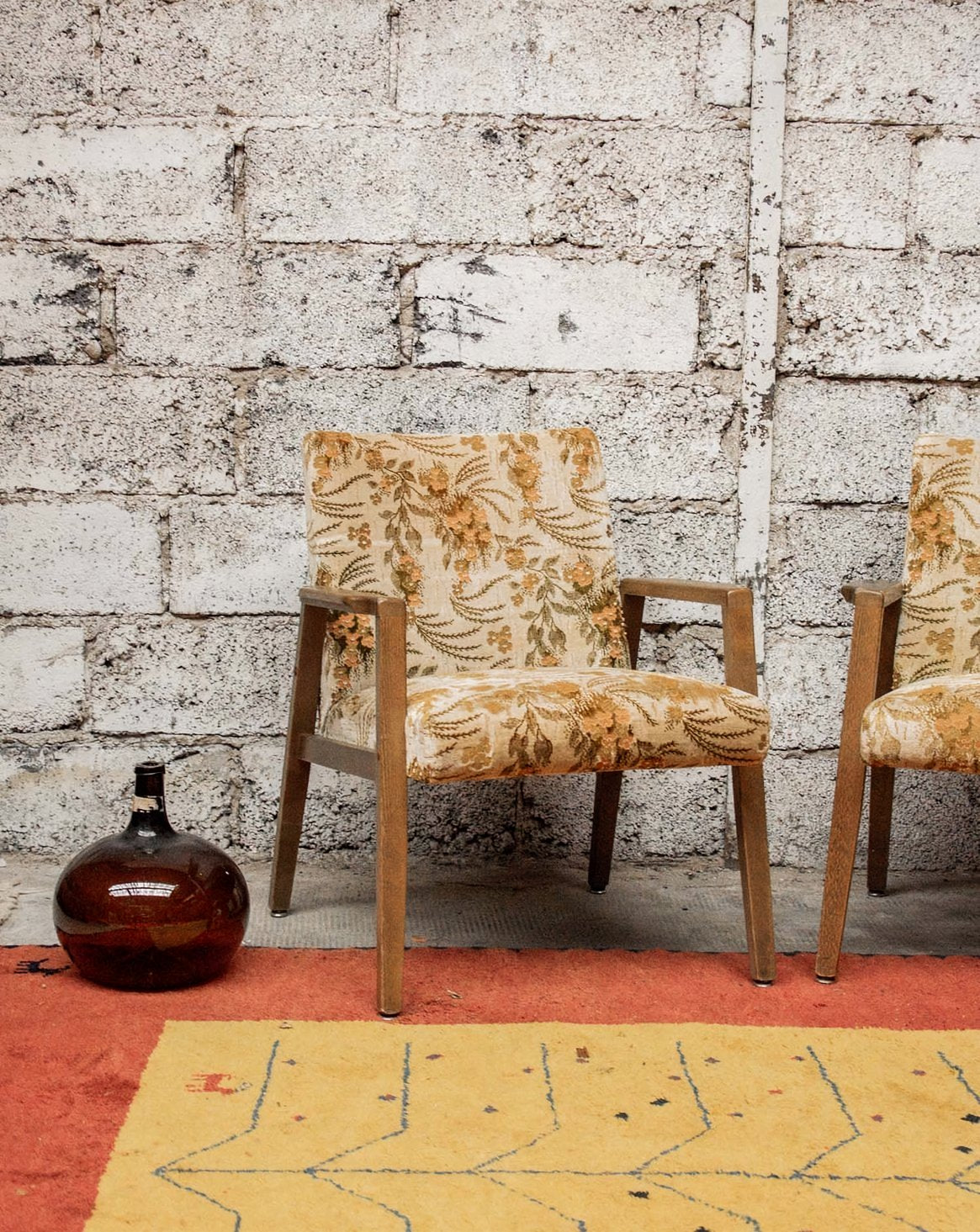 Our mottled seats