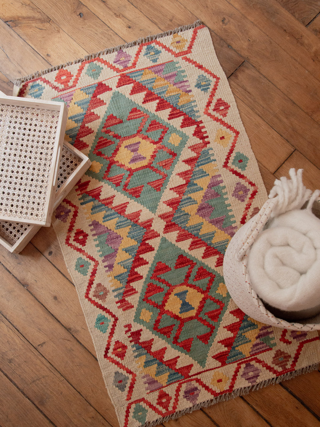 Eddy, the kilim rug N°171