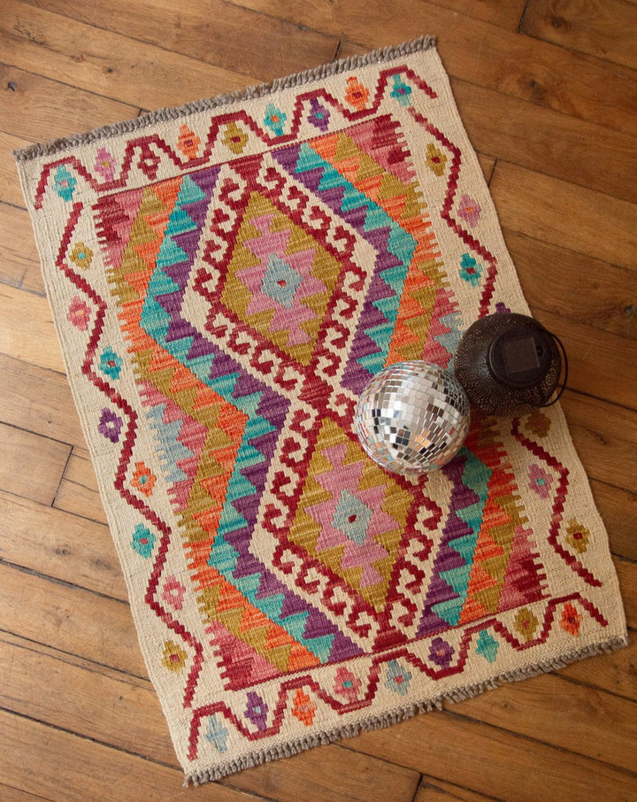 Eddy, the kilim rug N°171