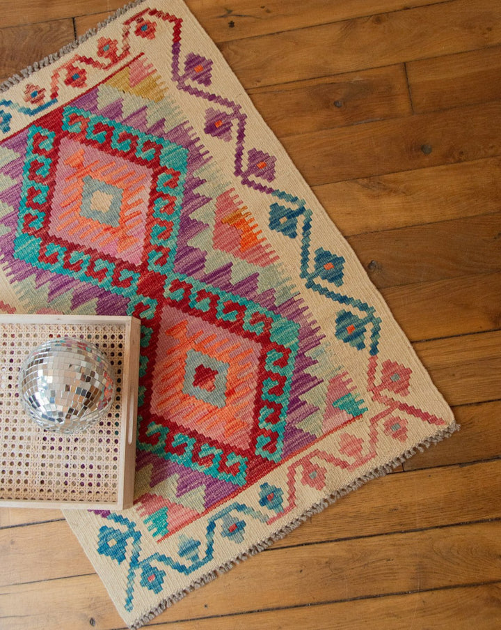 Eddy, the kilim rug N°171