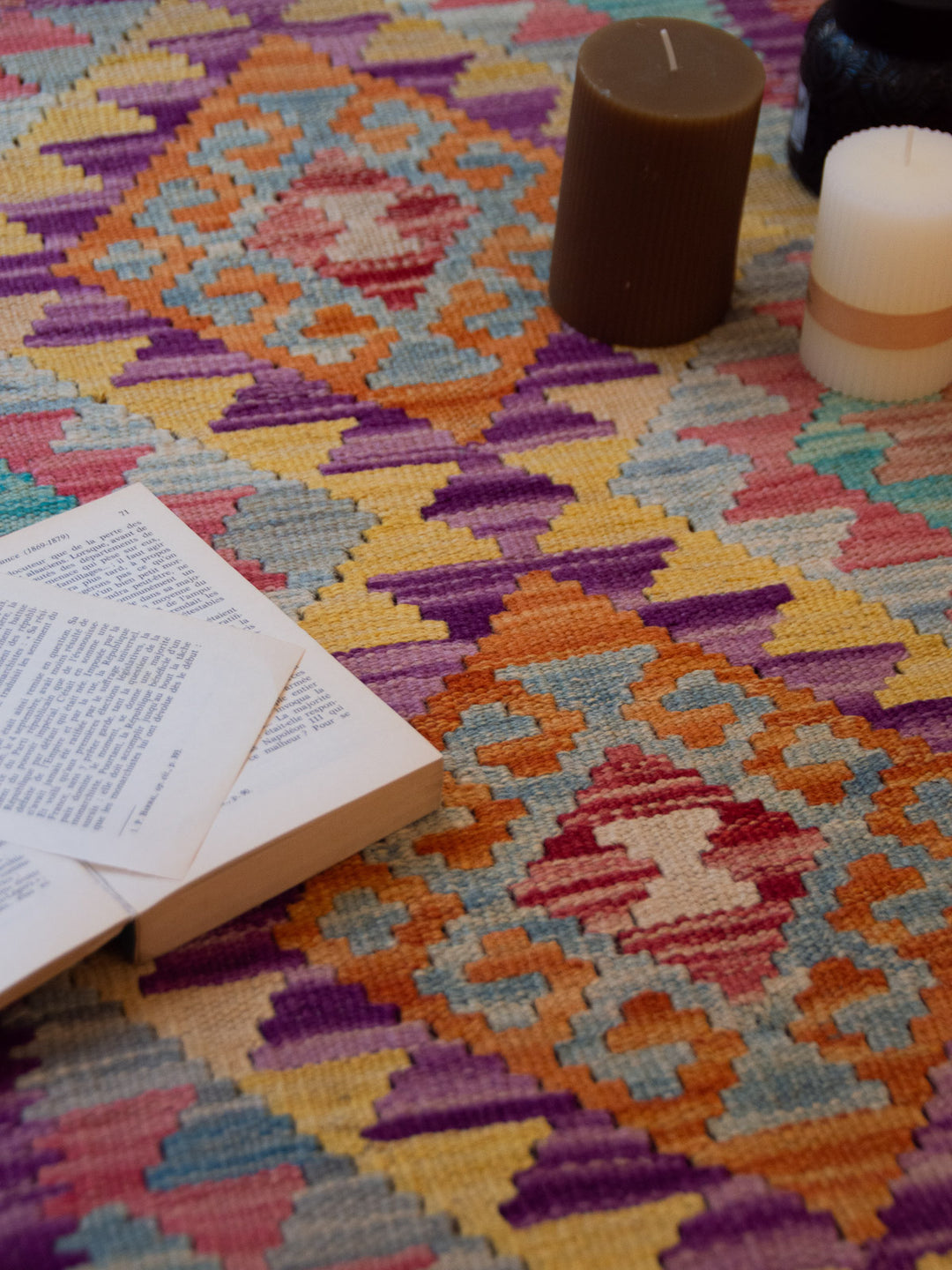 Eddy, the kilim rug N°171