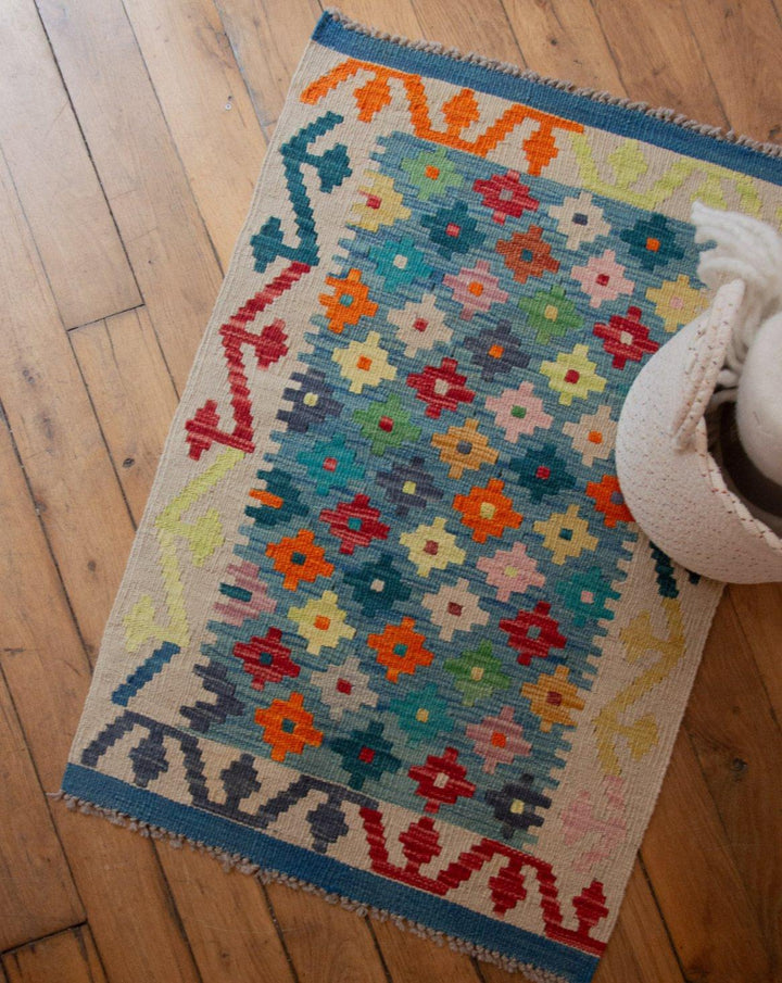 Eddy, the kilim rug N°171