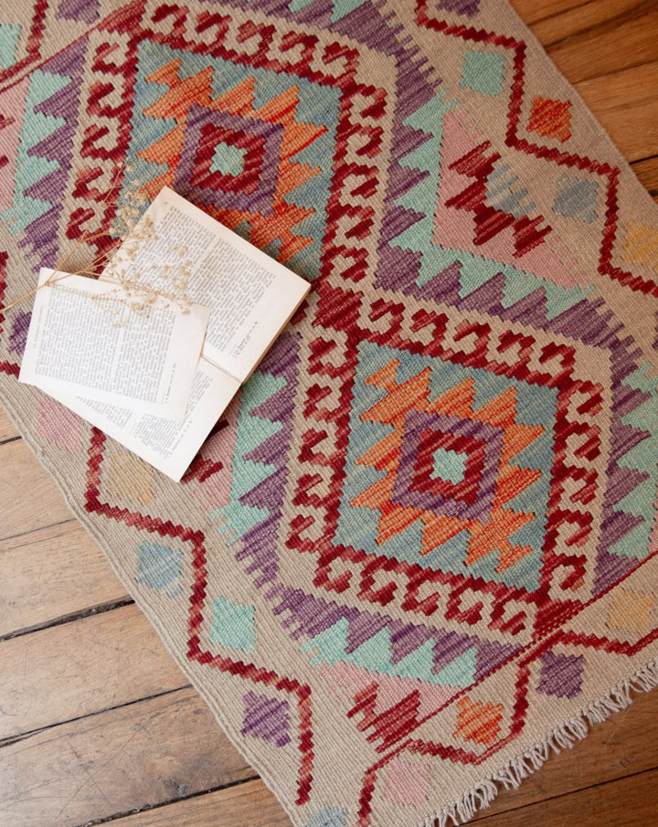 Eddy, le tapis kilim N°229