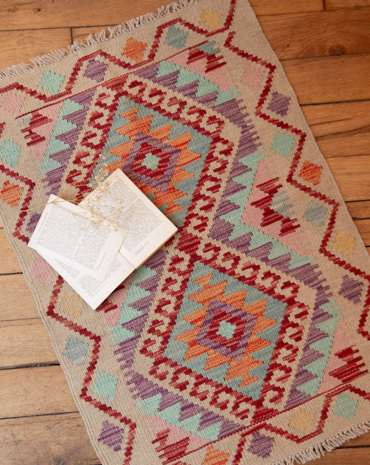 Eddy, le tapis kilim N°229