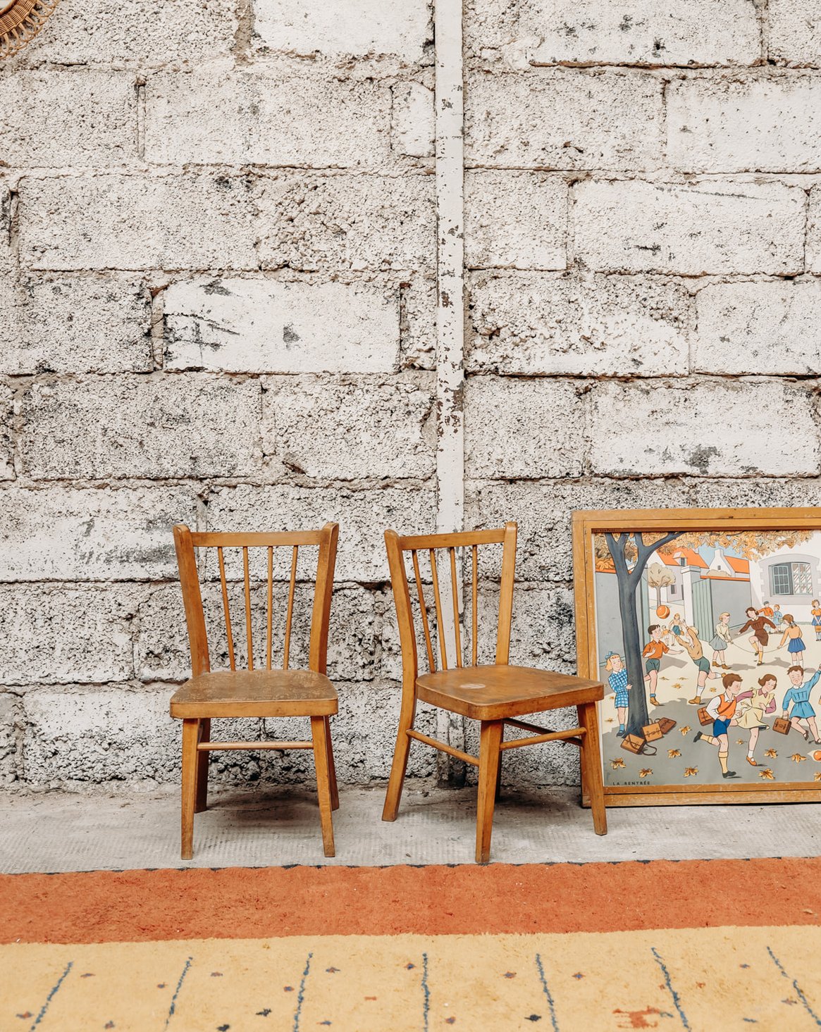 Our mottled seats