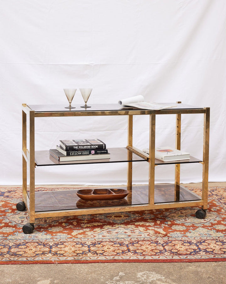 anouk-desserte-metal-doré-verre-fumé-vintage-357-1