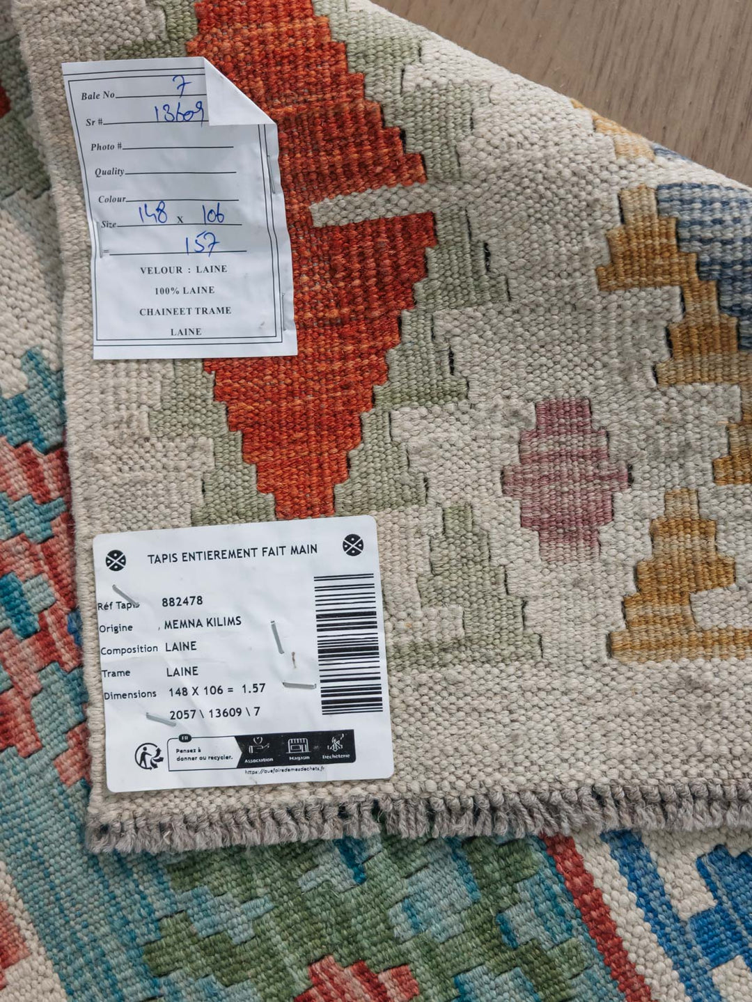 eddy-tapis-kilim-laine-beige-bleu-373-7