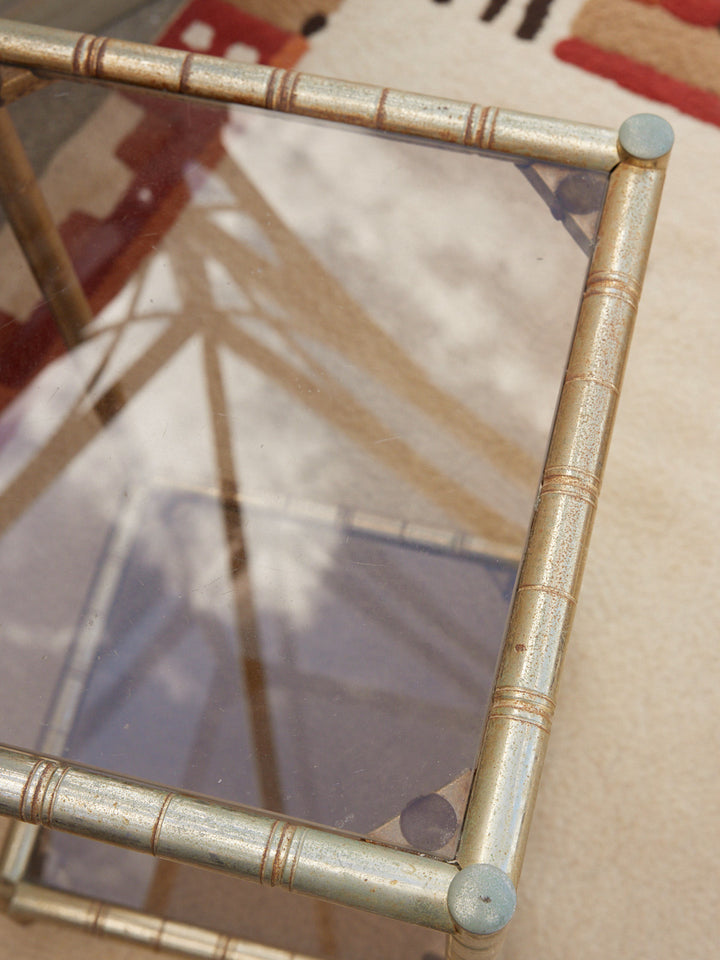 hanna-table-appoint-metal-doré-bambou-vintage-1623-8