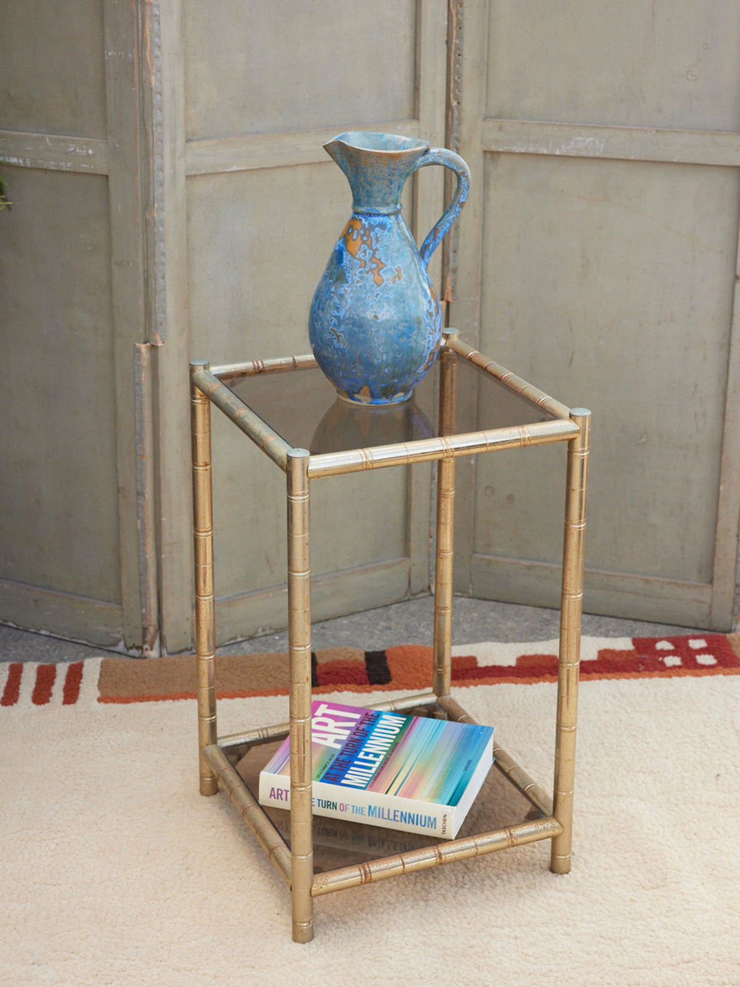 hanna-table-appoint-metal-doré-bambou-vintage-1623-10