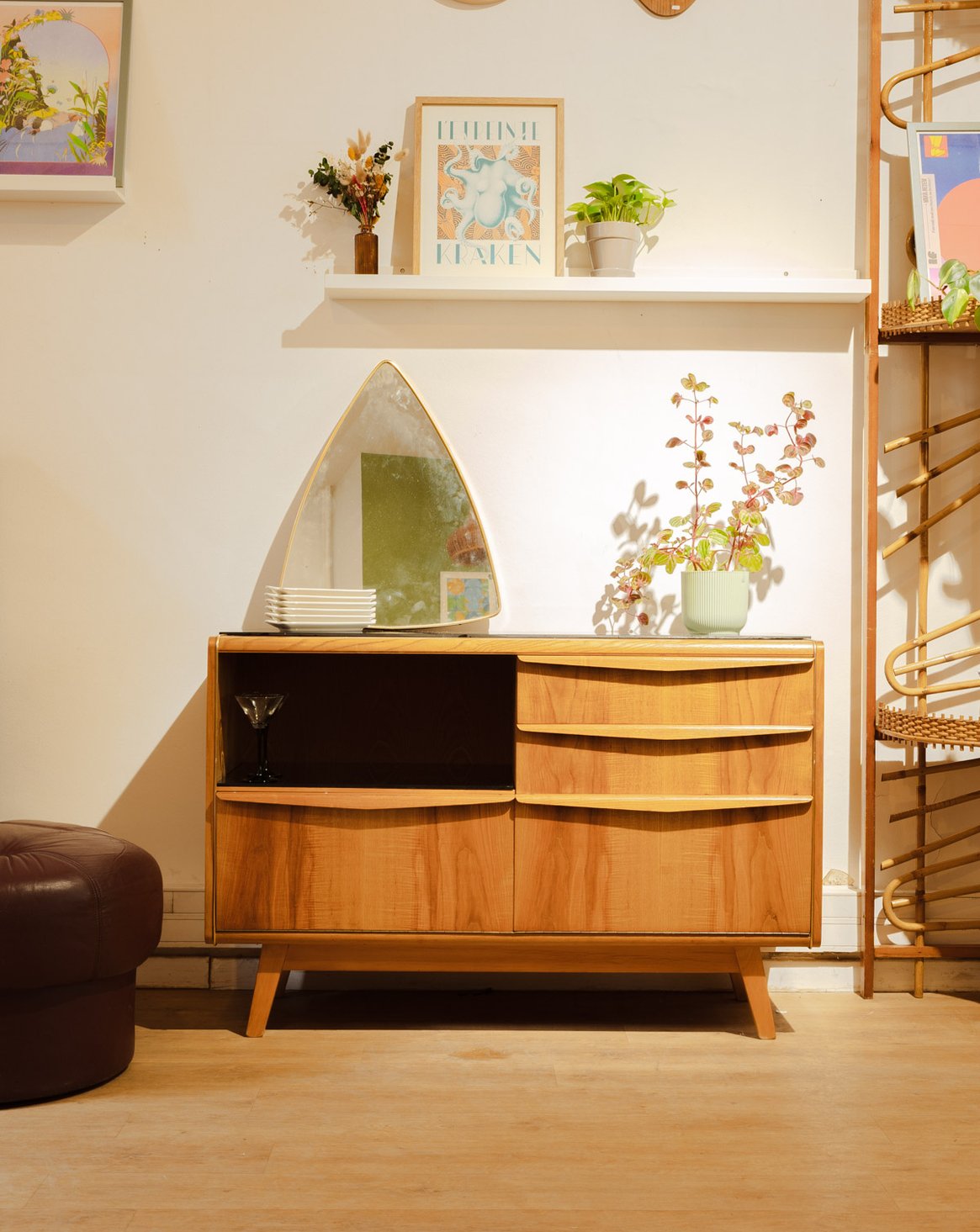 Nos mobiliers vintage et meubles chinés