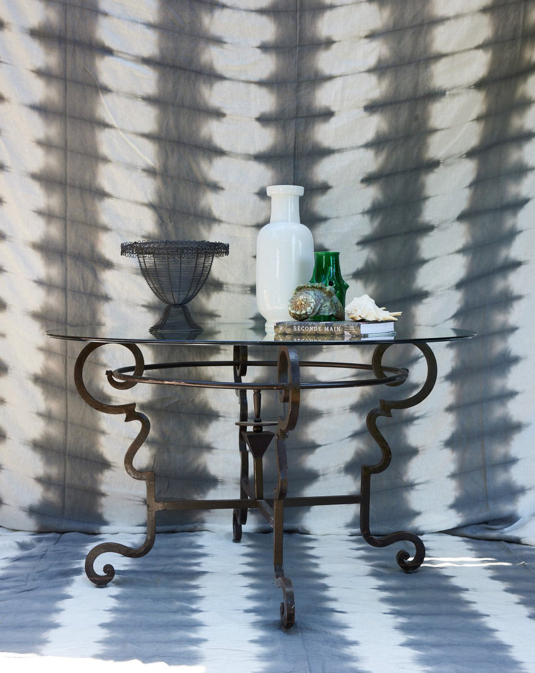 karla-table-à-manger-fer-verre-1202-1