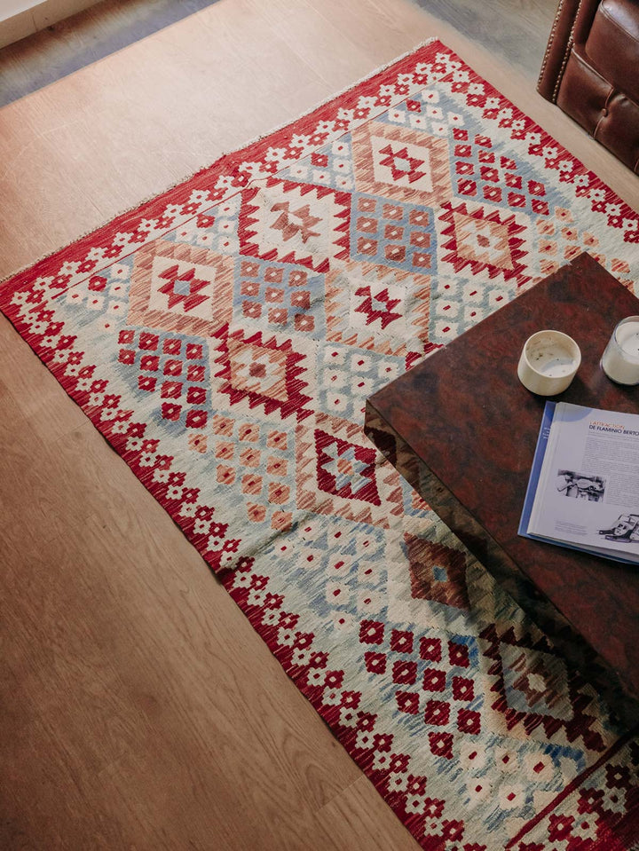 eddy-tapis-kilim-laine-rouge-bleu-367-2