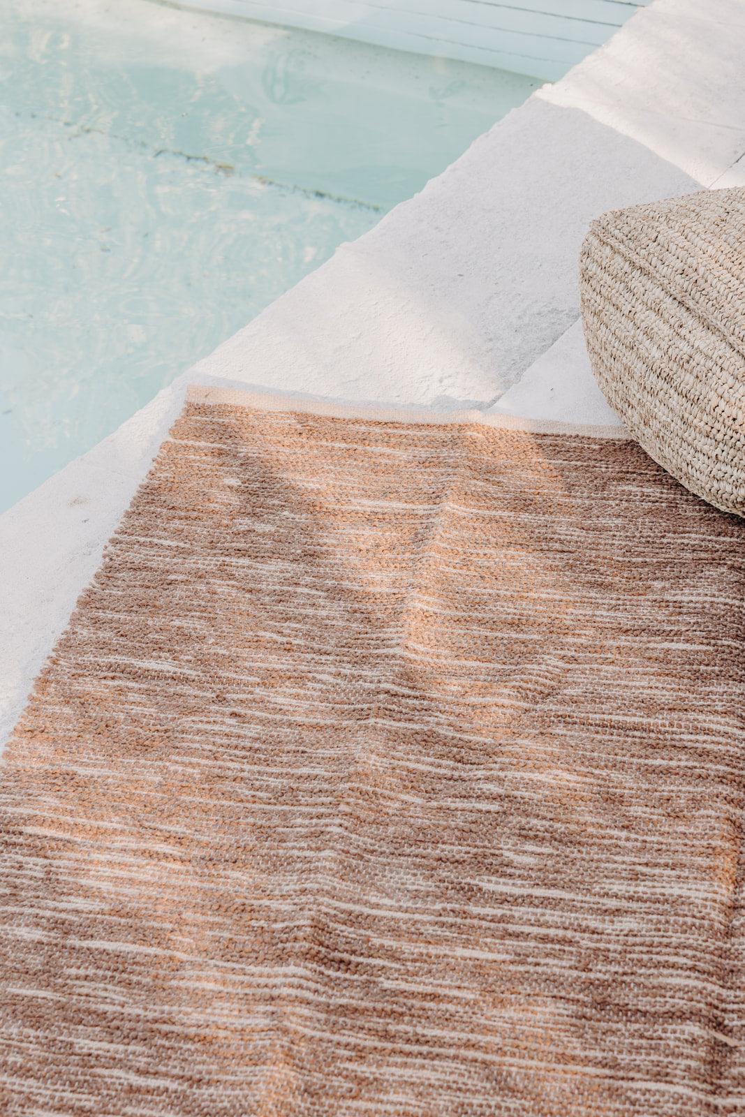Georgio, le tapis en jute et coton - Debongout