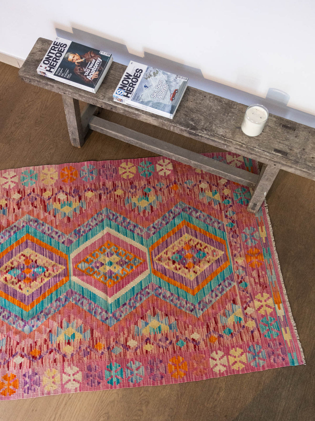 eddy-tapis-kilim-laine-rose-bleu-365-2