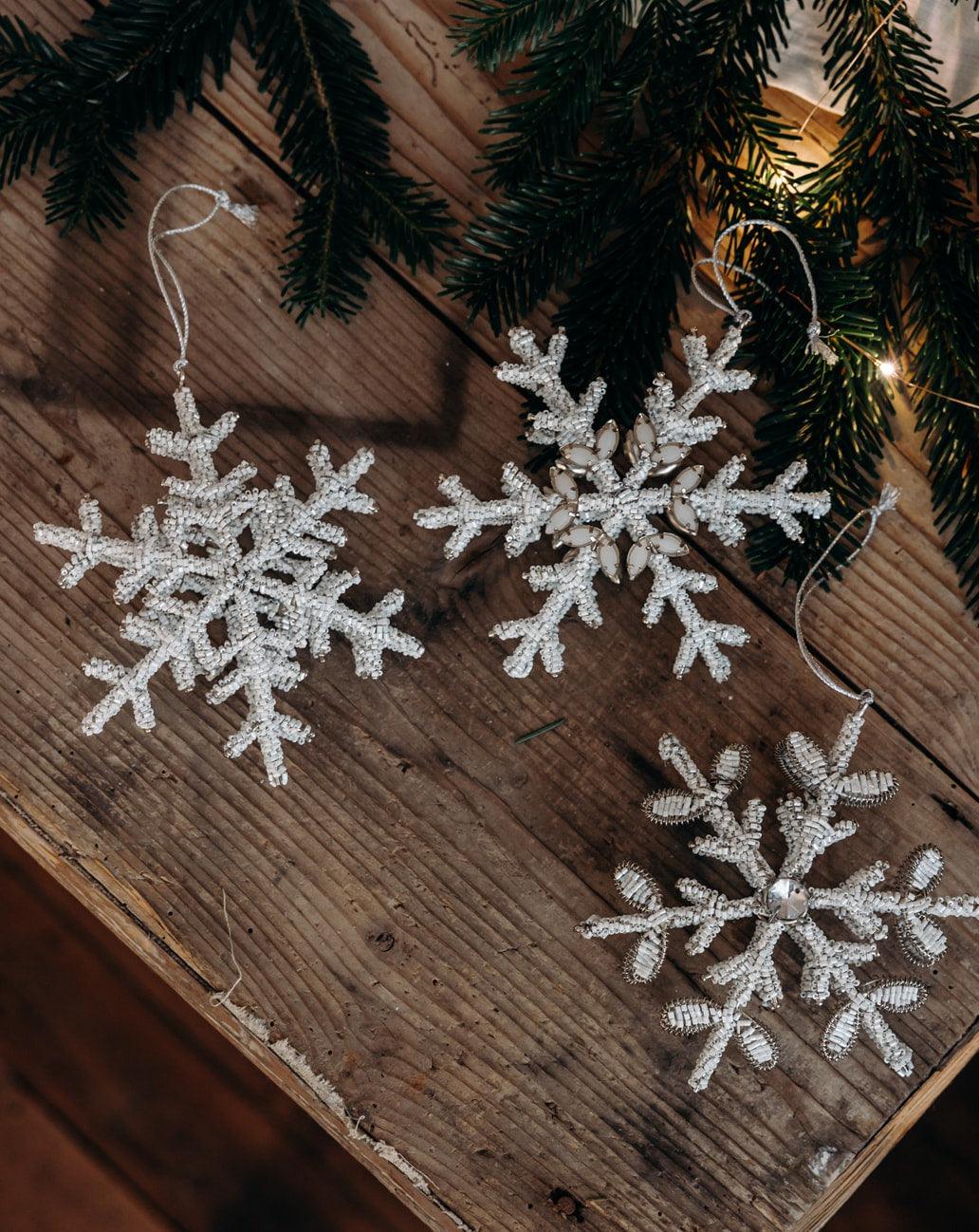 Joséphine, le set de 3 décorations de Noël - Debongout