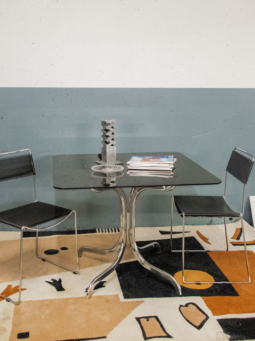 karla-table-à-manger-chrome-1050-2