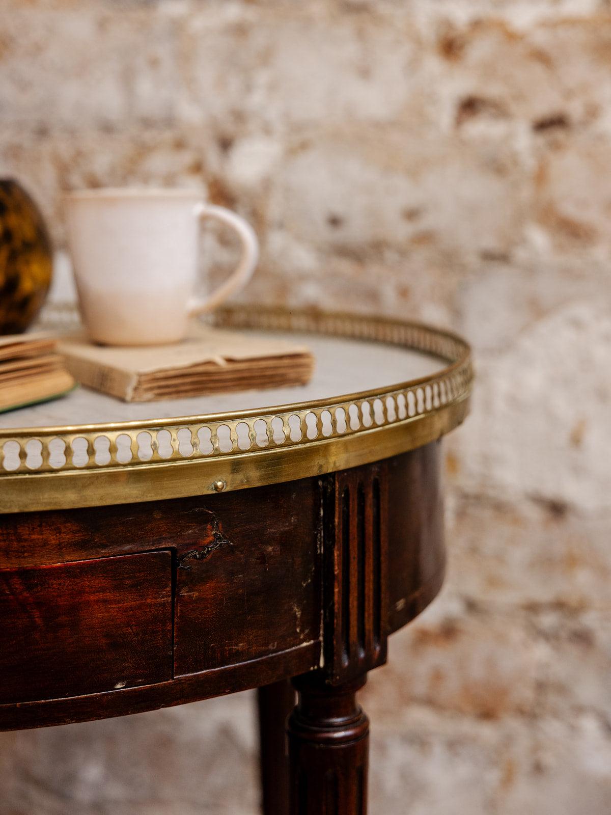 Pénélope, la table basse en marbre N°23 - Debongout