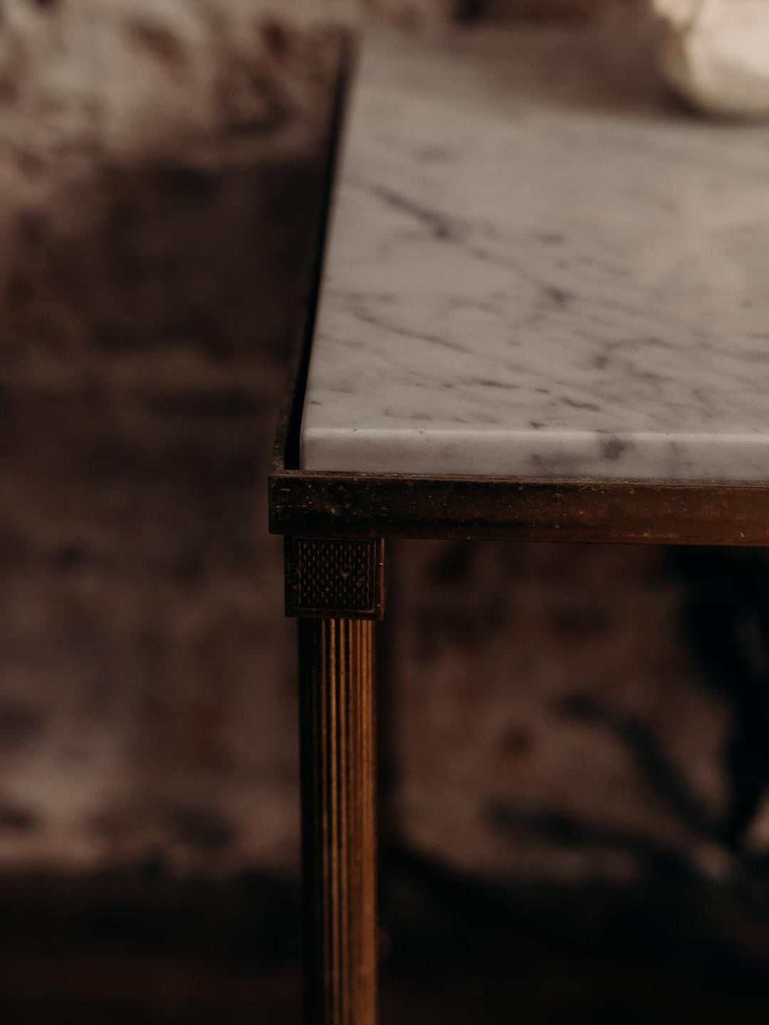 Pénélope, la table basse en marbre N°25 - Debongout